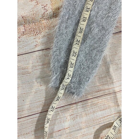 French Laundry Women's Grey Soft Polar Bear Long Sleeve Sweater - Large - Picture 11 of 12